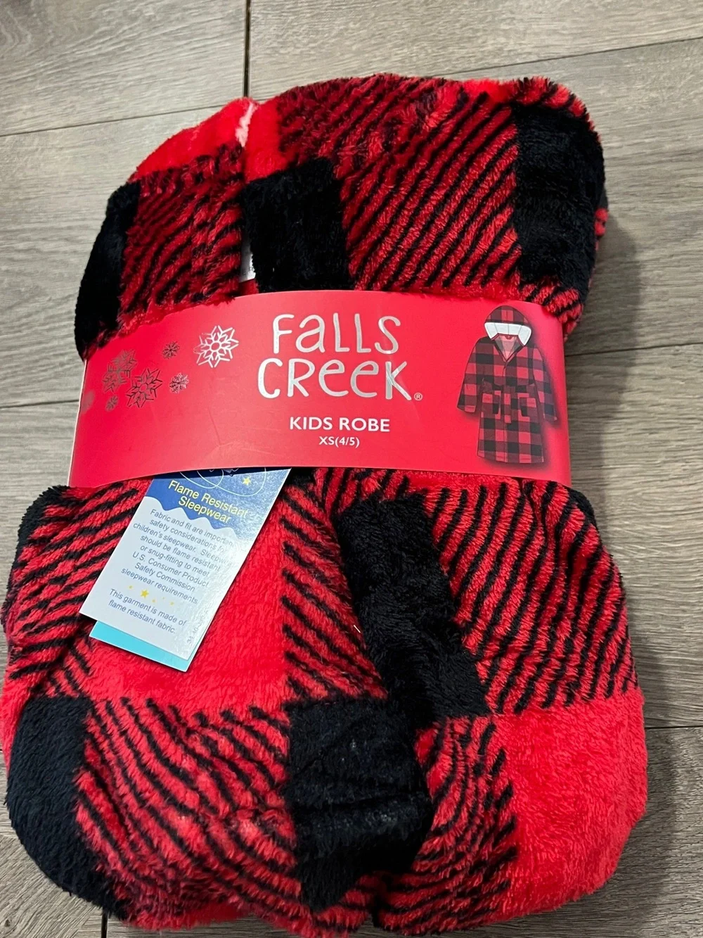 Falls Creek Hooded Sleep Robe Size XS (4/5) New